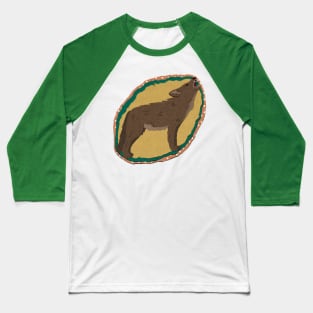 Paper craft coyote Baseball T-Shirt